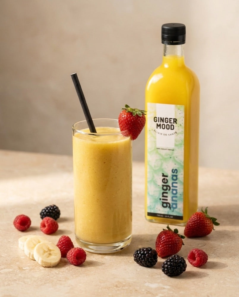 Dans un smoothie
