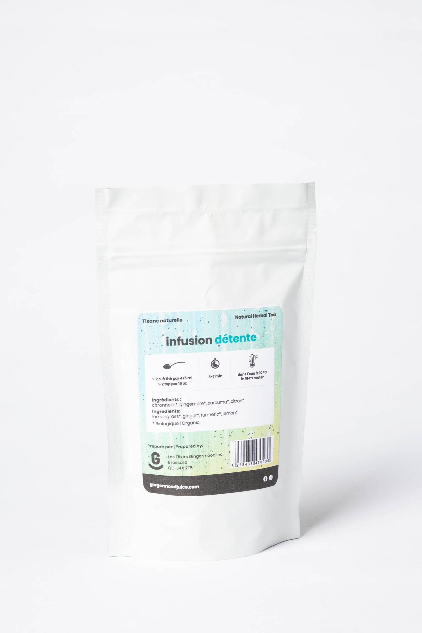 Infusion Détente — informations produit